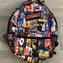 Broadway Musical Playbill Collage Backpack