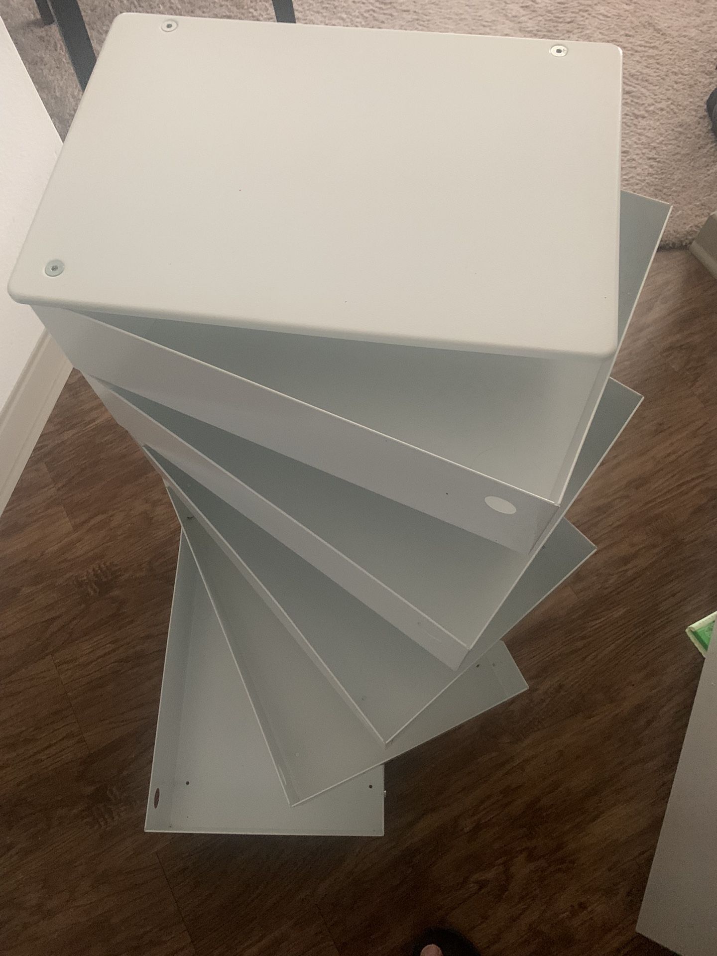 Metal Cabinet Storage “From The Container Store” … With 5 - Swinging Drawers. Great Quality & Condition. Best offer