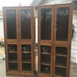 2 Nice entryway Cabinets We Will Deliver $100