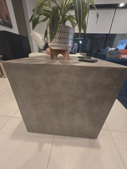 Concrete End Tables