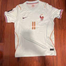Nike France FFF Away Soccer Jersey #11