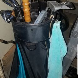 Woman's Golf Bag and Clubs
