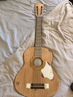 Handmade Wood Guitar wall piece