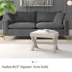 Beautiful Gray Couch