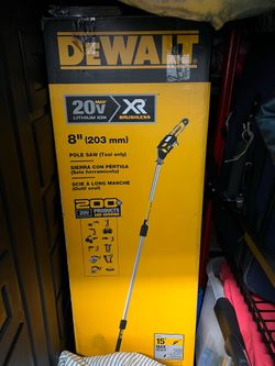 Dewalt 20v MAX Brushless Pole Saw Tool