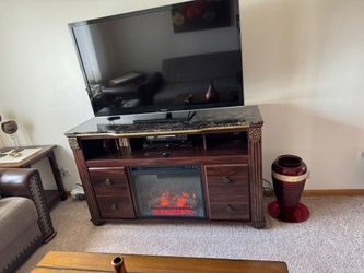 Fireplace TV Stand 