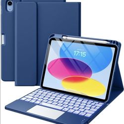 Harvopu Compatible for iPad 11th 10th Generation Case with Keyboard,