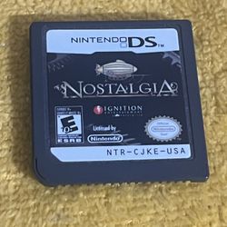 Nostalgia For Nintendo DS