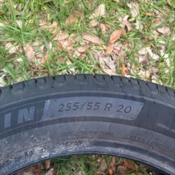 1x  Michelin 255/55r20