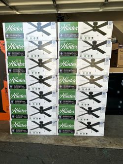 Hunter Ceiling Fan, Hunter Fan, Black Ceiling Fan, Outdoor Ceiling Fan, Indoor Ceiling Fan, Ceiling Fan, Ceiling Fan Black, 52 Ceiling Fan, Fans