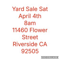 Yard Sale