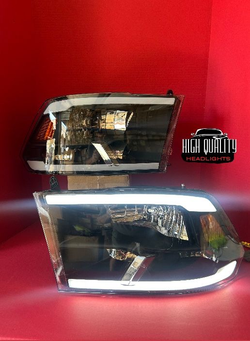 Dodge Ram 2009. 2018 Headlights.