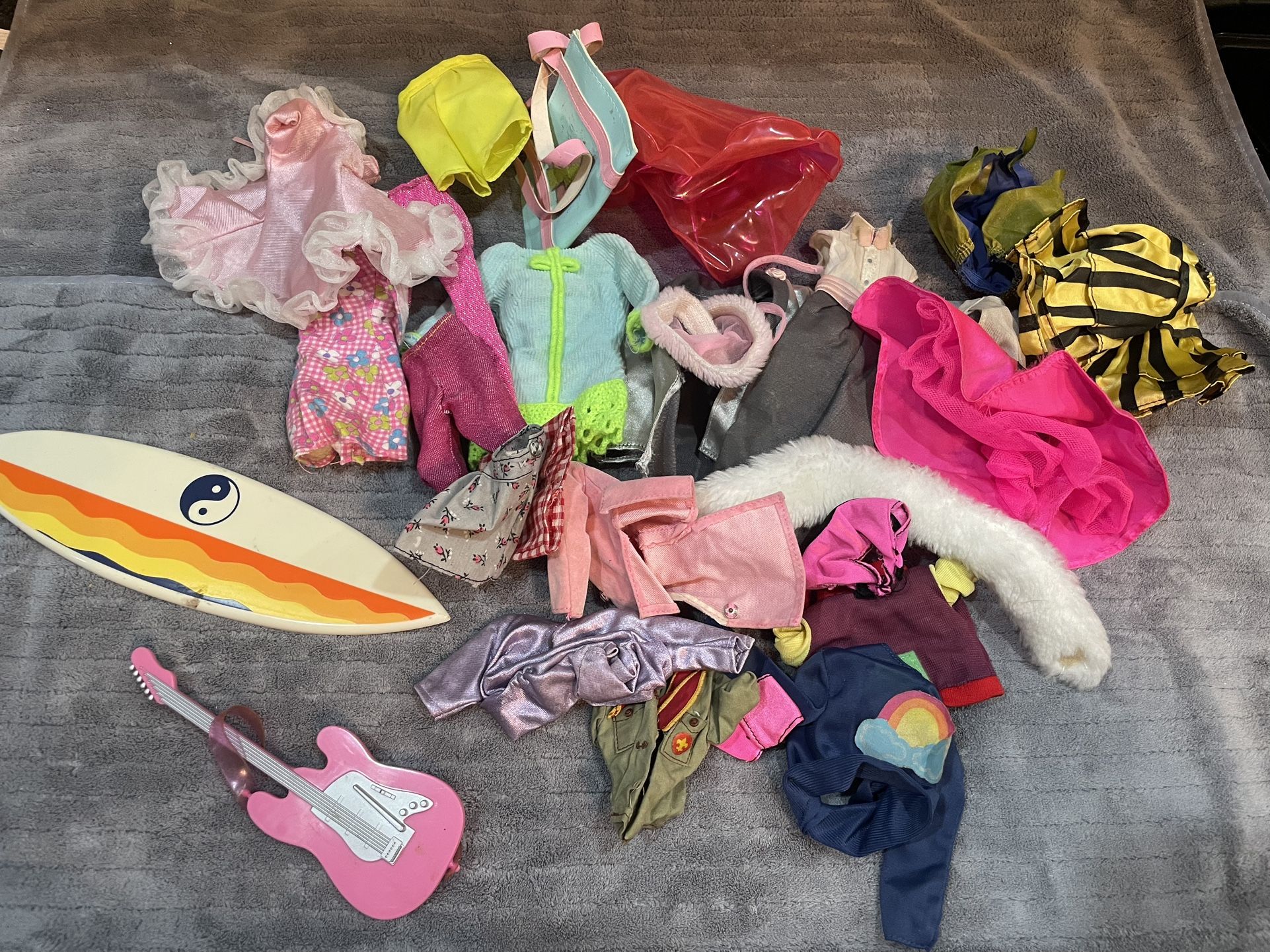 Vintage Barbie Clothes And Accessories