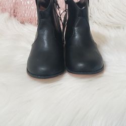Nice Black Boots Size 10