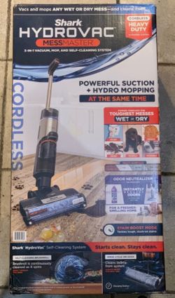 Shark HydroVac MessMaster 3-in-1 Vacuum Cordless Mop Self-Cleaning System