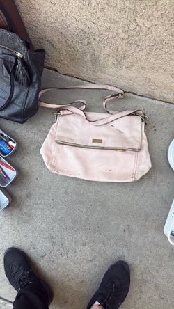 Katespade Purse Peach Color Dirty Needs Cleaning 