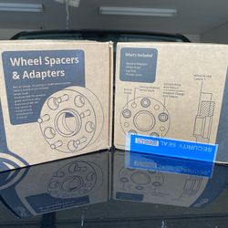 Spidertrax WHS007 Blue Wheel Spacer Kit Toyota 4Runner , FJ Cruiser, Tacoma, And Tundra