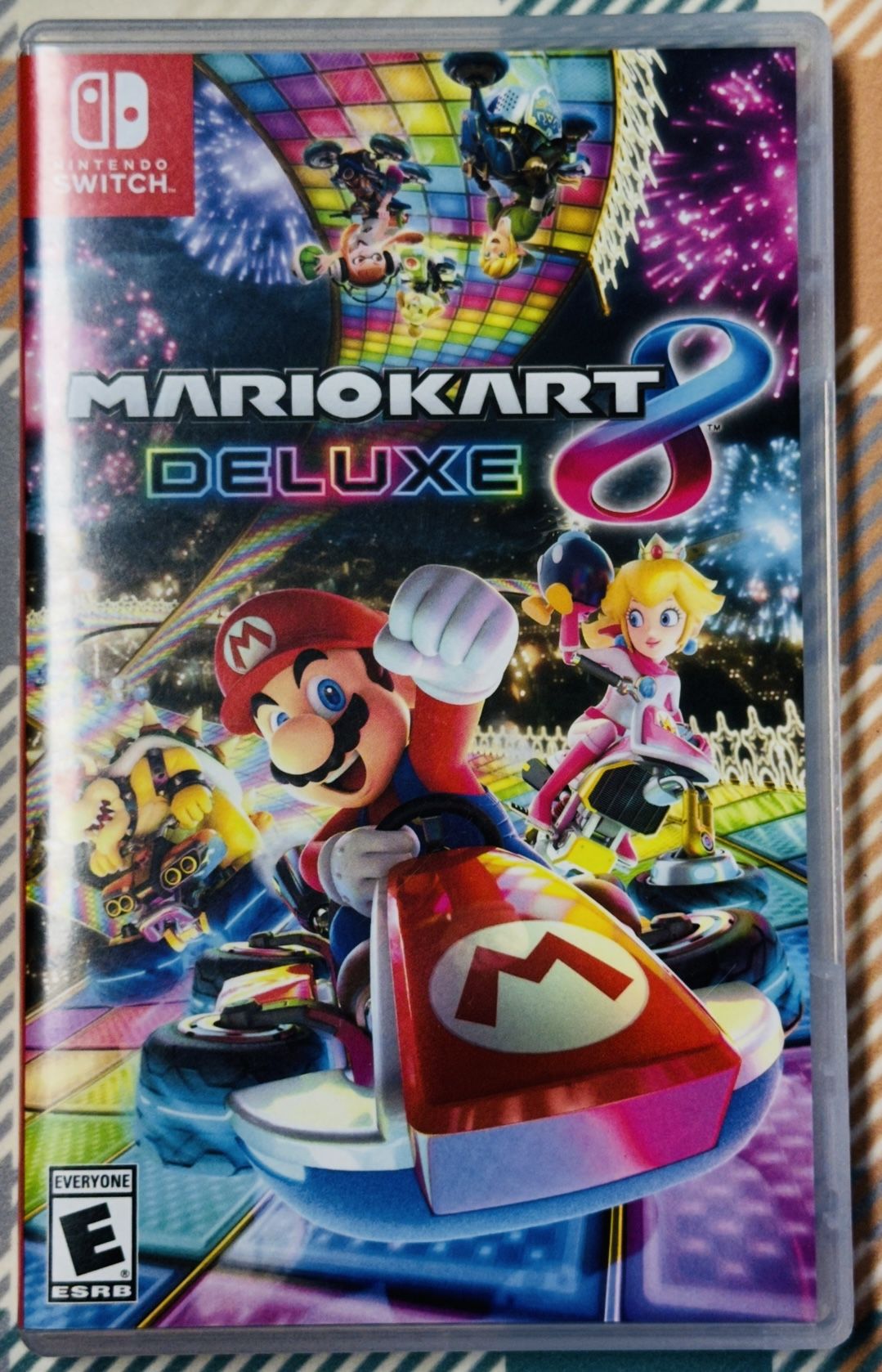 Mario Kart 8 Deluxe Nintendo Switch Complete Tested Adult Owned Fast Shipping B5