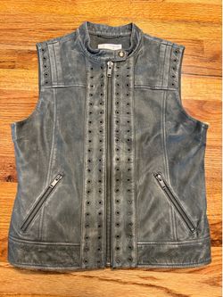 Banana Republic Heritage genuine leather vest