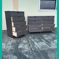 5 and 8 drawers dresser/ Five and eight drawers dresser