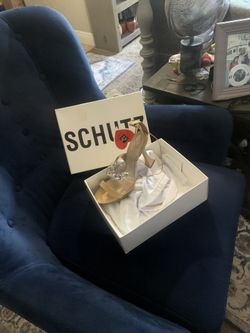 SCHUTZ HEELS / ANKLE WRAP 