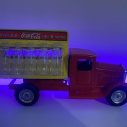 1930's COKE COCA-COLA TIN BOTTLING TRUCK 