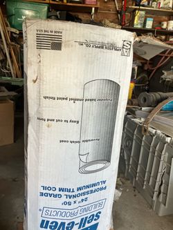 Professional grade aluminum trim coil 24” x 50’