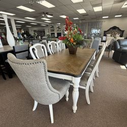 9 Pc Dining Table 