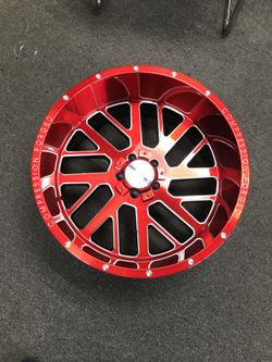Brand New AXE Compression Forged 22x12 -44 offset