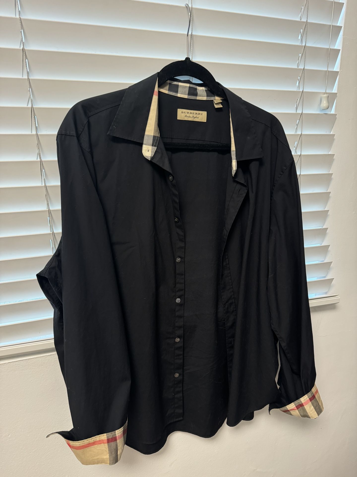 Authentic Burberry Button Down Altered XXXL,All Products : American Fashion Style Bags On Sale