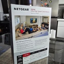 NETGEAR CABLE MODEM BLACK CM1000