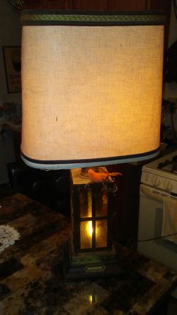 1853-Young America Antique Lamp