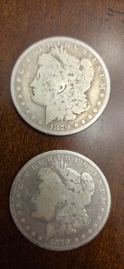 1879 Morgan Dollar Coins