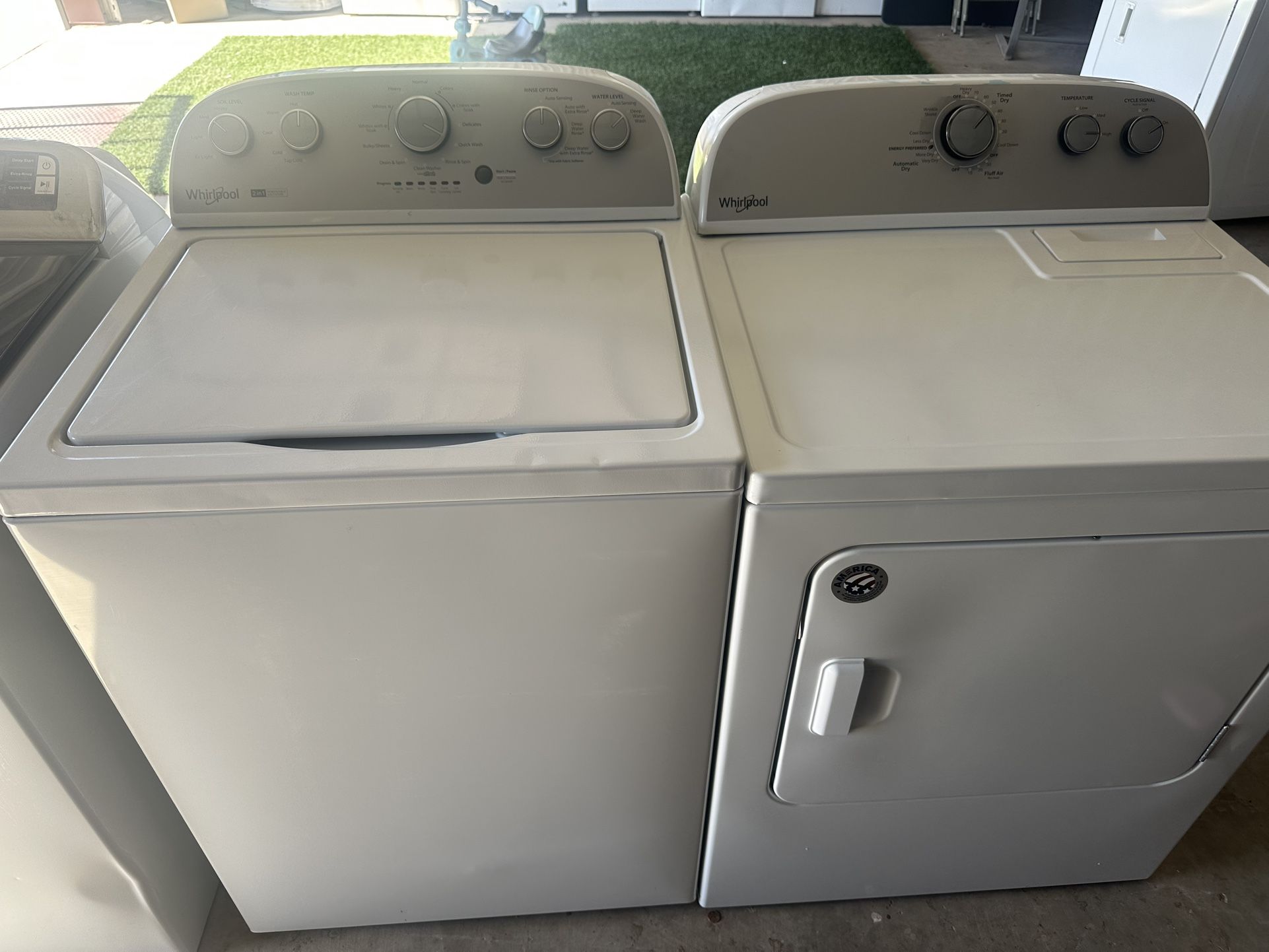 Washer And Dryer