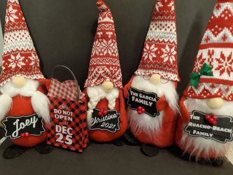 Christmas Custom Gnomes