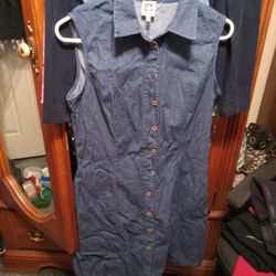 Anne Klein Denim Dress
