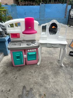 Set de tocador y cocina