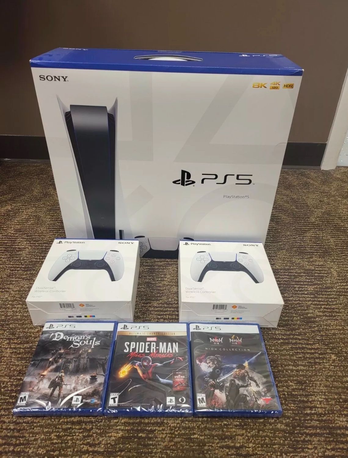 🎱 CONSOLE DISC VERSION BUNDLE 3 GAME & 2 CONTROLLER