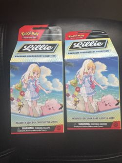 Pokemon: (2) Lillie Premium Tournament Collection Box (6) Journey Together 