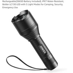 Anker Ultra-Bright Tactical Flashlight 1300 Lumens