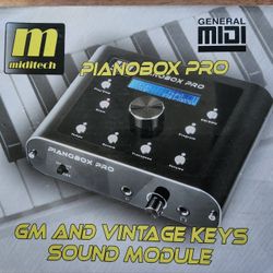 Piano Box Pro Gm & Vintage Sound Keys Module