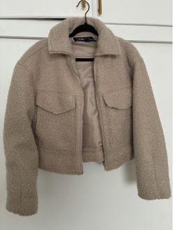 Cisono Women's Bouclé Cropped Jacket