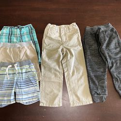 4T Toddler Boy Shorts And Pants 