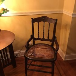 *PRICE REDUCED*  Antique Victorian Style Handmade Solid Wood Accent Chair