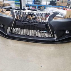 2006-2013 Lexus IS250 IS350 Conversion to 14+ F-Sport front bumper +Lip