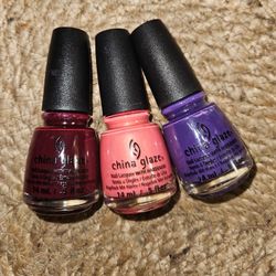 China Glaze Nail polishes Nail laquers 