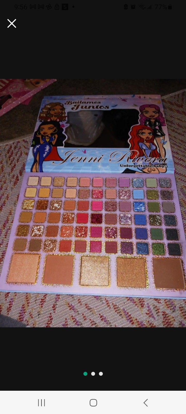 Jenny Rivera Eyeshadow Pallet