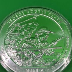 2017  5 Oz Silver Geoge Rogers