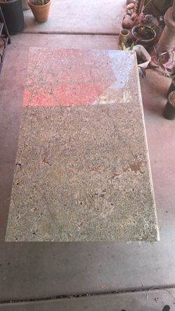 Marble piece countertop