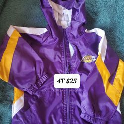 Lakers Size 4T